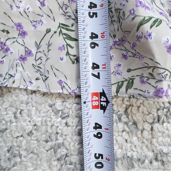 Chelsea28 Lavender Floral Sleeveless Maxi Dress Size Small‎ Flowy NEW - Picture 12 of 16